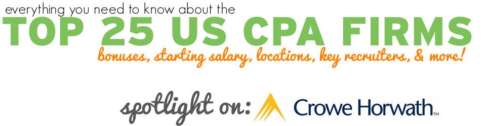 everything you need to know about the top 25 cpa firms focus on crowe horwath