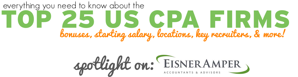 everything you need to know about the top 25 cpa firms focus on Eisner Amper