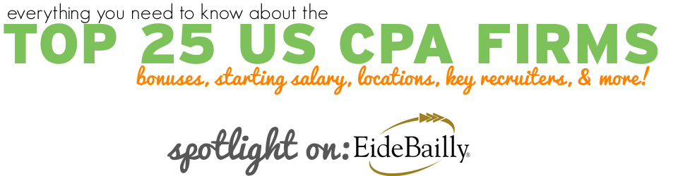 everything you need to know about the top 25 cpa firms focus on Eide Bailly
