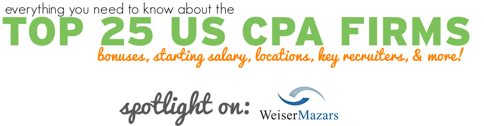 everything you need to know about the top 25 cpa firms focus on Weizer Mazars
